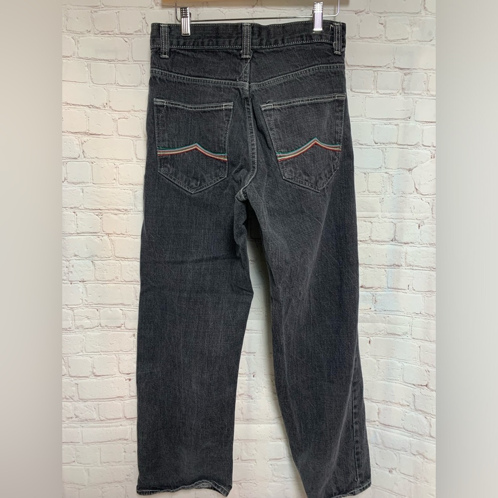Avirex Y2K Wide Leg Baggy Charcoal Jeans Size 30 x 32​